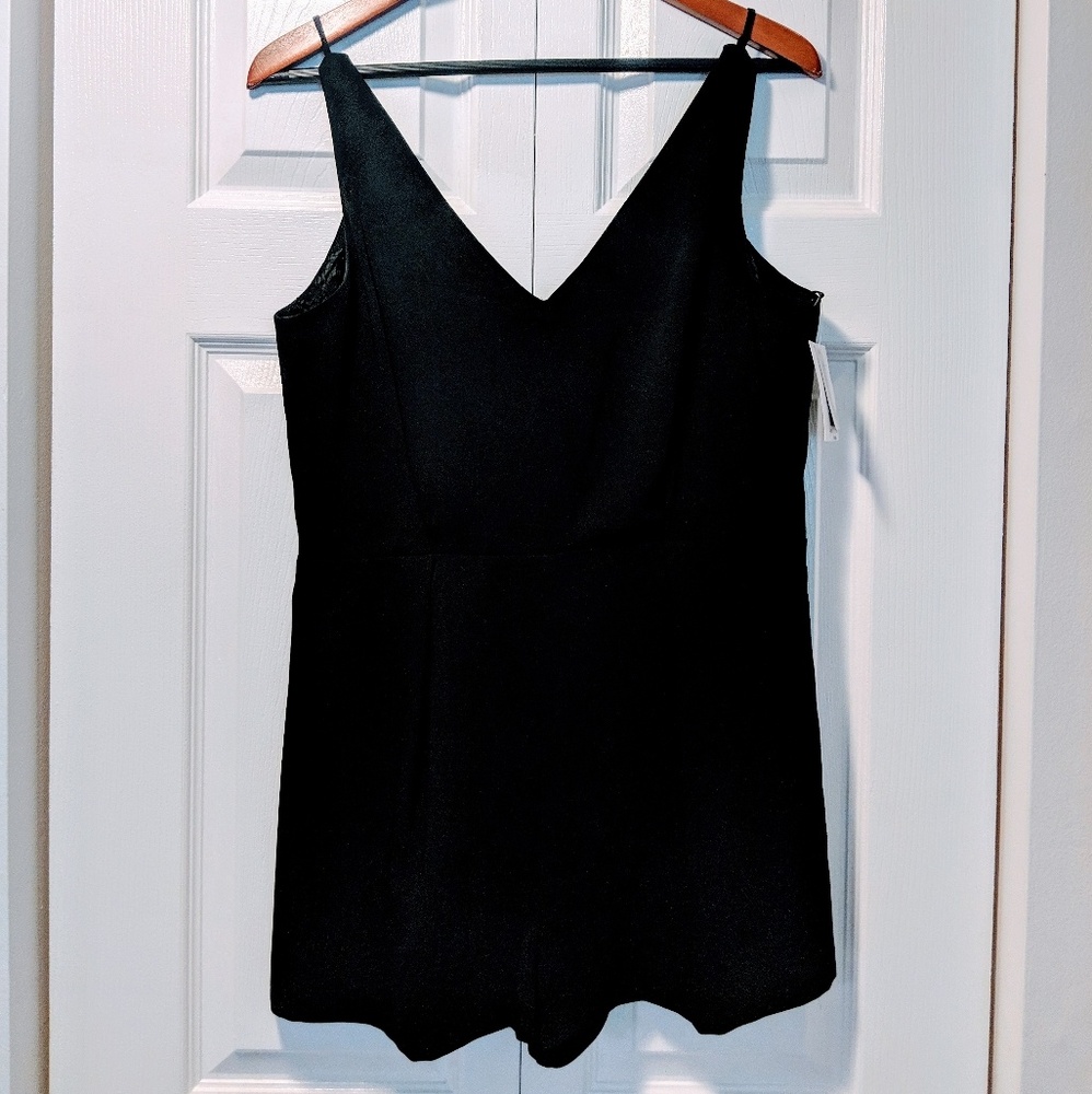 Topshop - black - romper (8) NEVER WORN